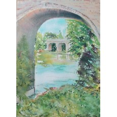 Leatherhead Scene Original Watercolour Leatherhead Scene Original Watercolour by David Harvey